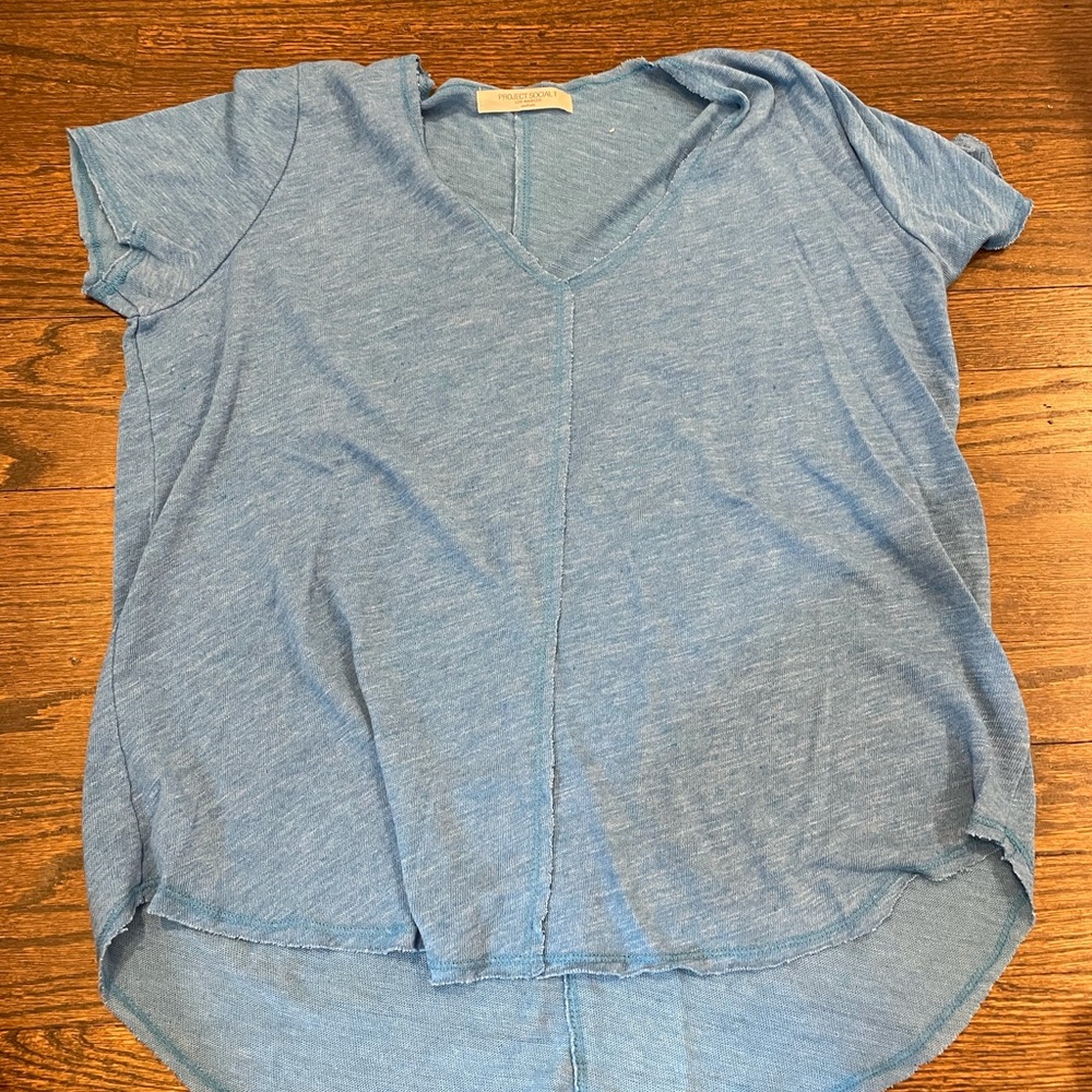 Project Social Tee Blue T-Shirt